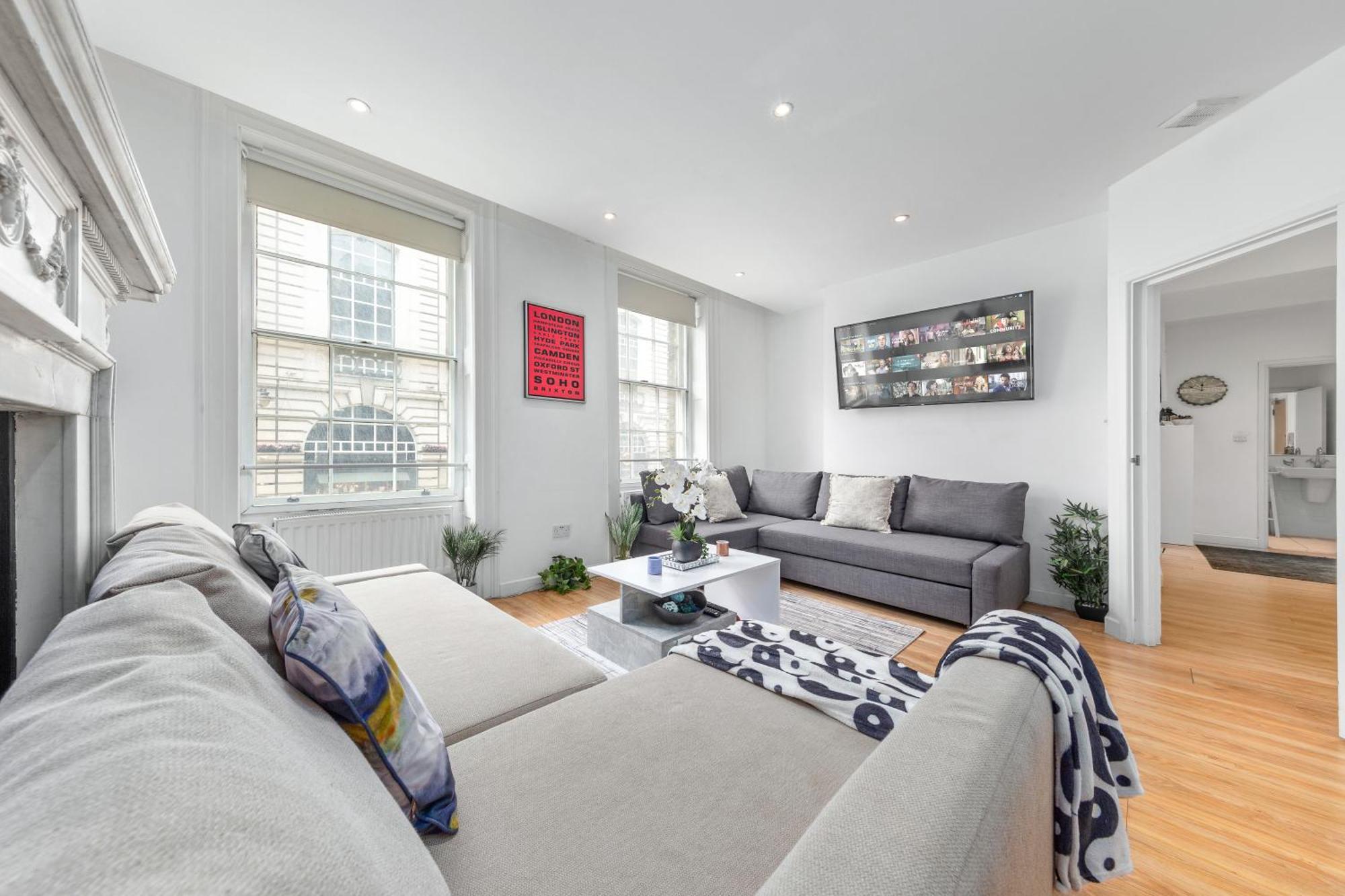 3-Bedroom Flat In London Sleeps 14 Hy1 外观 照片