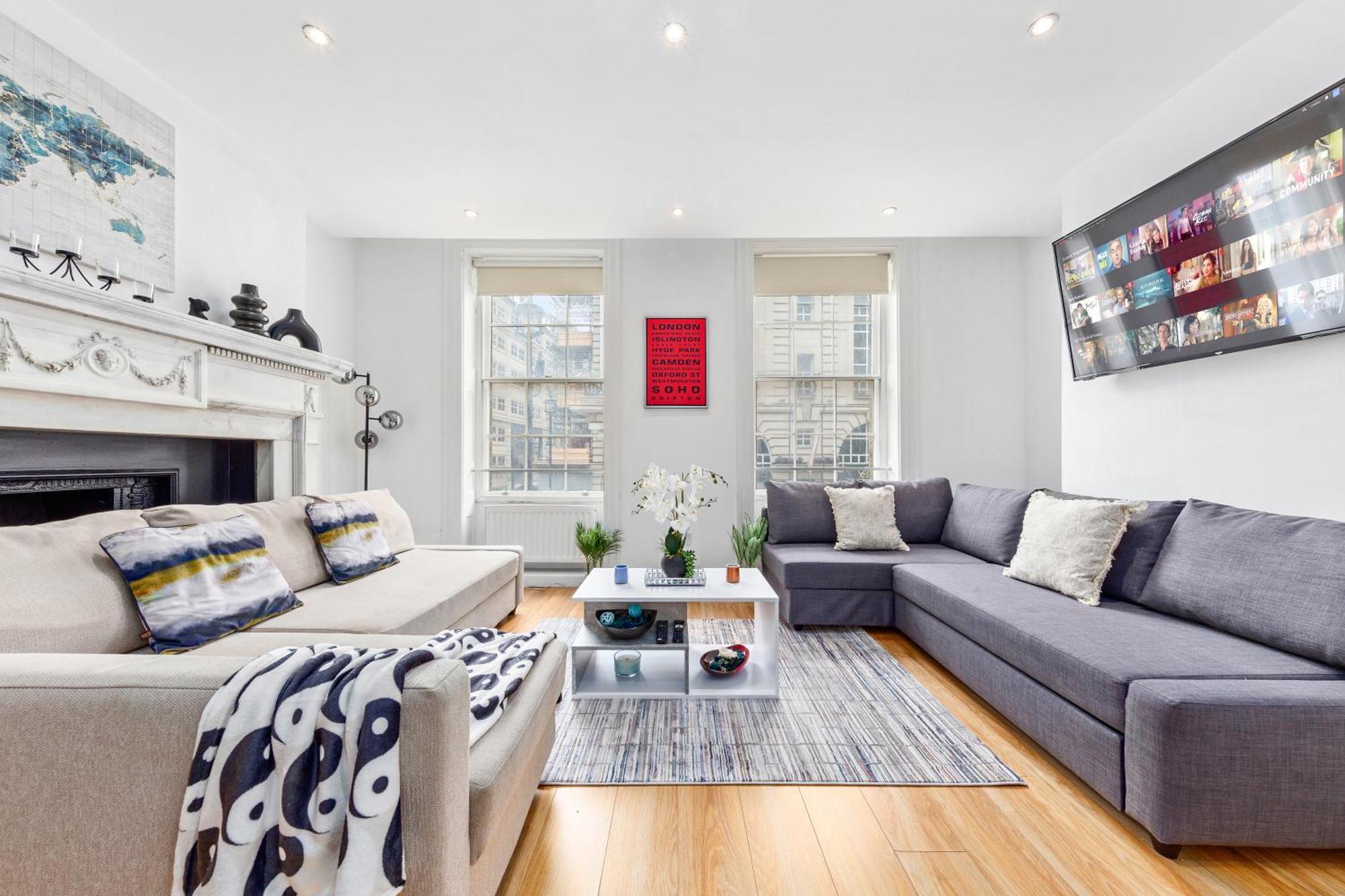 3-Bedroom Flat In London Sleeps 14 Hy1 外观 照片